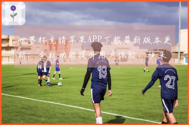 世界杯竞猜苹果APP下载最新版本更新:全新功能提升用户体验,快来了解!